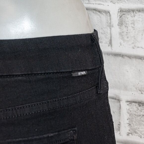 MOTHER Denim Women's The Looker Jeans in Black Not Guilty Size 24 - Picture 13 of 13